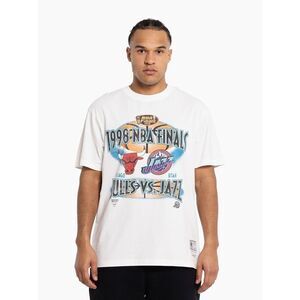 Rare Vintage Utah Jazz 1998 NBA Finals Utah Jazz Vs Chicago Bulls Playoff Shirt